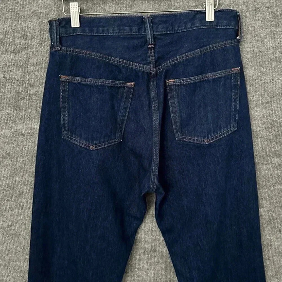 Gap Original Fit Jeans Mens 31 x 34 Dark Wash Button Fly (actual 32 x 31.50) - Picture 4 of 12